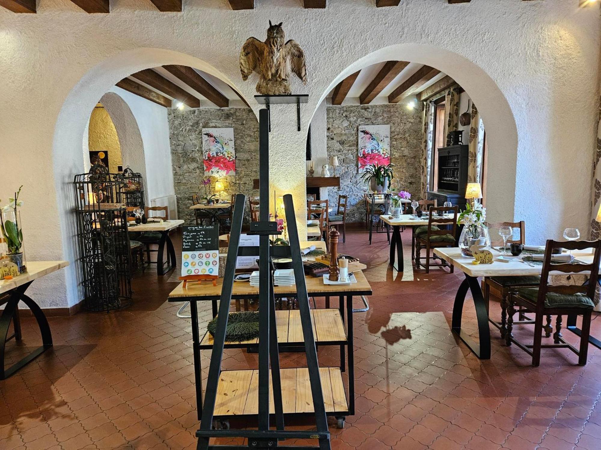 Gincla Logis Hostellerie Du Grand Duc Hotel Restaurant מראה חיצוני תמונה
